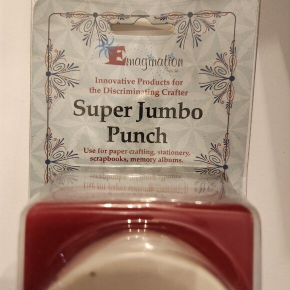 Cloud Cartoon Thought Bubble Super Jumbo Hole Punch Emagination paper Scrapbook - Picture 2 of 5